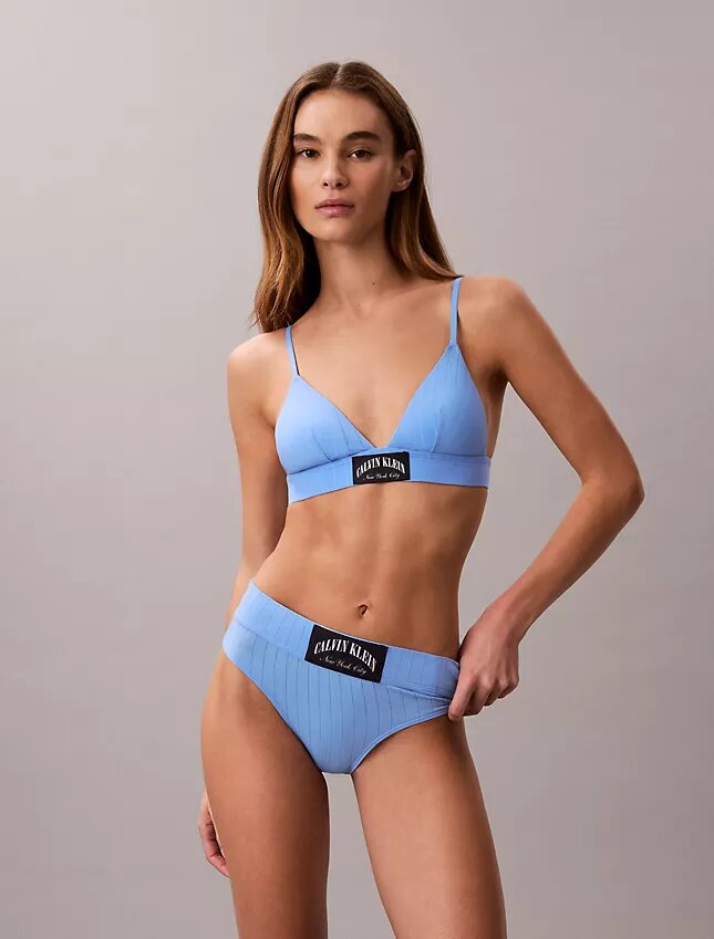 Bralette triangolare Heritage Classic in Cotton Stretch con leggera fodera Bralette triangolare Heritage Classic in Cotton Stretch con leggera fodera