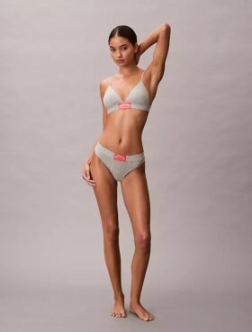 Bralette triangolare Heritage Classic in Cotton Stretch con leggera fodera Bralette triangolare Heritage Classic in Cotton Stretch con leggera fodera