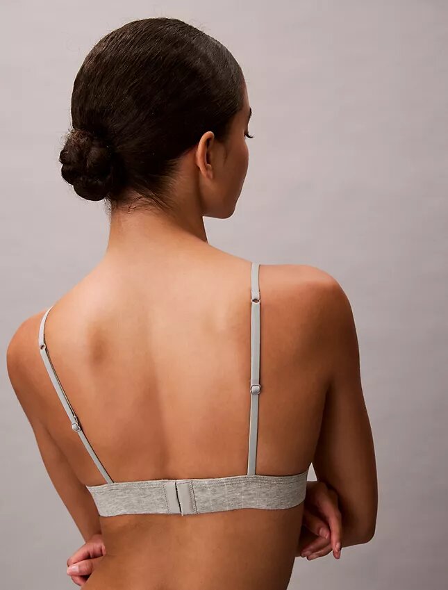 Bralette triangolare Heritage Classic in Cotton Stretch con leggera fodera Bralette triangolare Heritage Classic in Cotton Stretch con leggera fodera