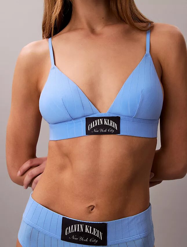 Bralette triangolare Heritage Classic in Cotton Stretch con leggera fodera Bralette triangolare Heritage Classic in Cotton Stretch con leggera fodera