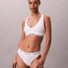 Bralette triangolare Icon in cotone e Modal Unlined senza imbottitura
