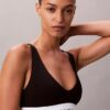 Bralette triangolare Icon in cotone e Modal Unlined senza imbottitura