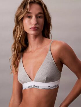 Bralette triangolare Icon in cotone e Modal Unlined senza imbottitura