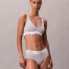 Bralette triangolare Icon in cotone e Modal Unlined senza imbottitura