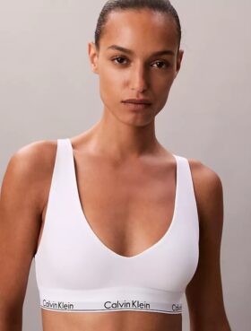 Bralette triangolare Icon in cotone e Modal Unlined senza imbottitura