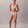Bralette triangolare Icon in cotone e Modal Unlined senza imbottitura