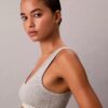 Bralette triangolare in cotone Cotton Stretch con leggera fodera Bralette triangolare in cotone Cotton Stretch con leggera fodera