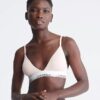 Bralette triangolare in cotone e Modal leggermente foderata Bralette triangolare in cotone e Modal leggermente foderata