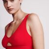 Bralette triangolare in cotone e Modal leggermente foderata Bralette triangolare in cotone e Modal leggermente foderata