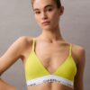 Bralette triangolare in cotone e Modal leggermente foderata Bralette triangolare in cotone e Modal leggermente foderata
