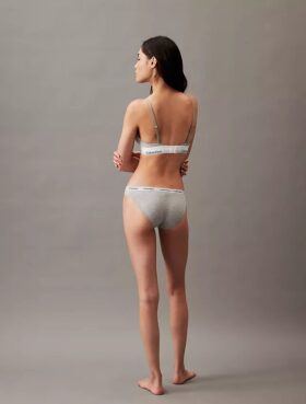 Bralette triangolare in cotone e Modal leggermente foderata