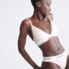 Bralette triangolare in cotone e Modal leggermente foderata Bralette triangolare in cotone e Modal leggermente foderata