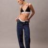 Bralette triangolare in cotone e Modal leggermente foderata Bralette triangolare in cotone e Modal leggermente foderata