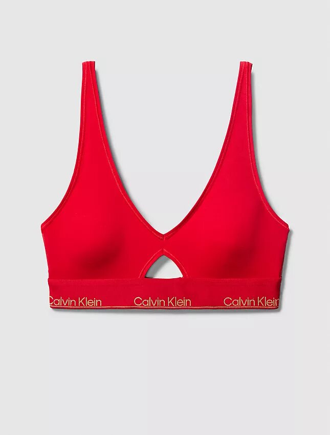 Bralette triangolare in cotone e Modal leggermente foderata Bralette triangolare in cotone e Modal leggermente foderata
