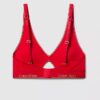 Bralette triangolare in cotone e Modal leggermente foderata Bralette triangolare in cotone e Modal leggermente foderata
