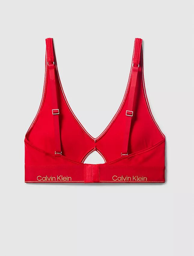 Bralette triangolare in cotone e Modal leggermente foderata Bralette triangolare in cotone e Modal leggermente foderata