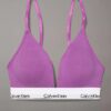 Bralette triangolare in cotone e Modal leggermente foderata