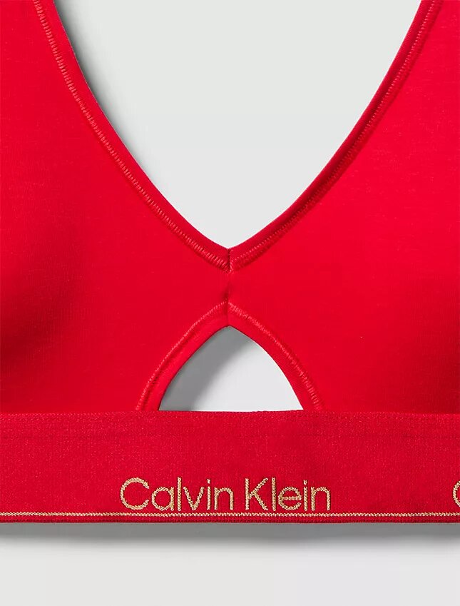 Bralette triangolare in cotone e Modal leggermente foderata Bralette triangolare in cotone e Modal leggermente foderata