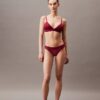Bralette triangolare leggermente foderata in pizzo moderno Bralette triangolare leggermente foderata in pizzo moderno