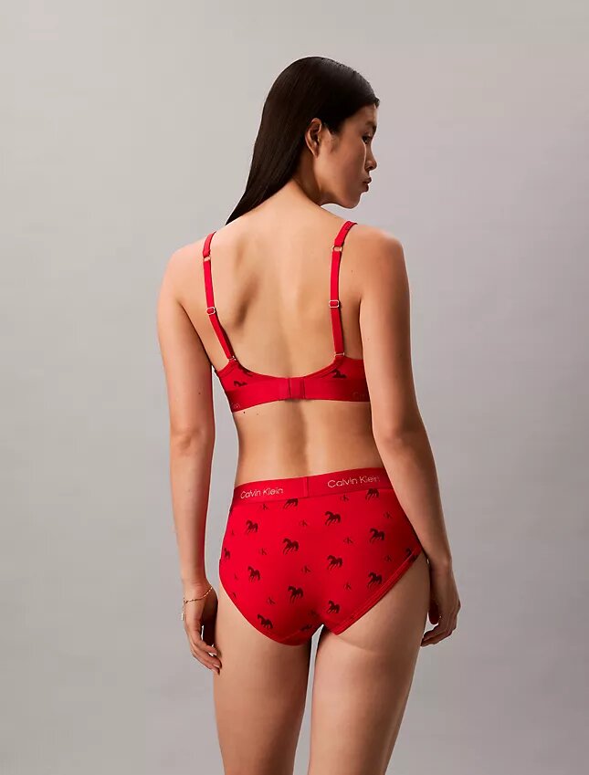 Bralette triangolare leggermente foderata per il Capodanno lunare Bralette triangolare leggermente foderata per il Capodanno lunare