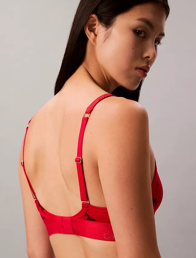 Bralette triangolare leggermente foderata per il Capodanno lunare Bralette triangolare leggermente foderata per il Capodanno lunare