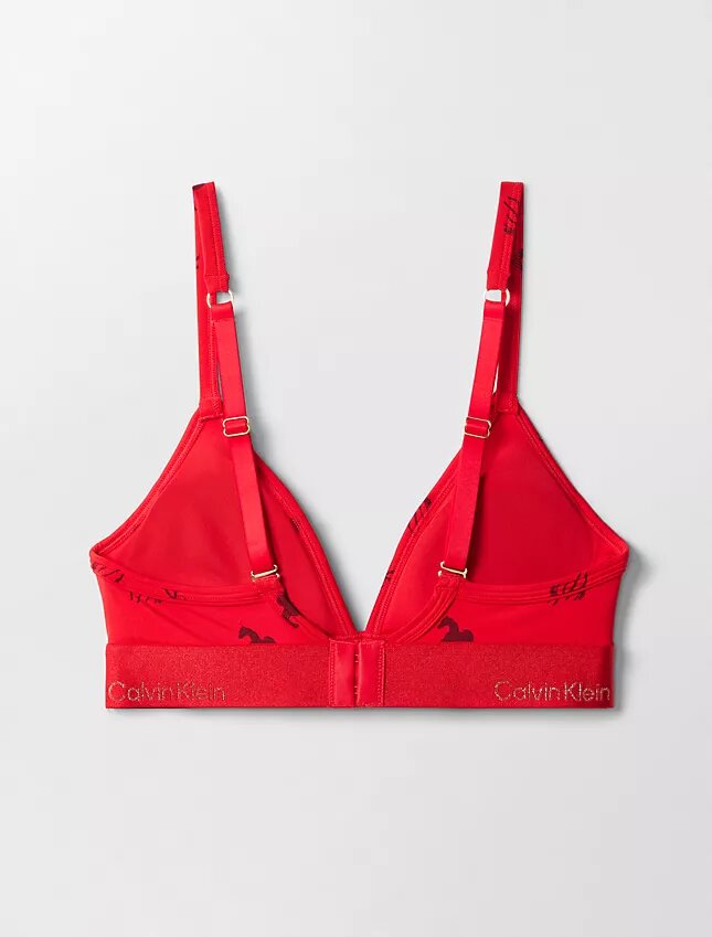 Bralette triangolare leggermente foderata per il Capodanno lunare Bralette triangolare leggermente foderata per il Capodanno lunare