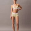 Bralette triangolare Unlined in cotone Modal elasticizzato a costine Bralette triangolare Unlined in cotone Modal elasticizzato a costine