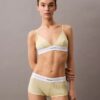 Bralette triangolare Unlined in cotone Modal elasticizzato a costine Bralette triangolare Unlined in cotone Modal elasticizzato a costine