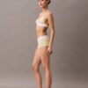 Bralette triangolare Unlined in cotone Modal elasticizzato a costine Bralette triangolare Unlined in cotone Modal elasticizzato a costine