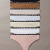 Calvin Klein 1996 Cotton Stretch Thong, confezione da 7 Calvin Klein 1996 Cotton Stretch Thong, confezione da 7