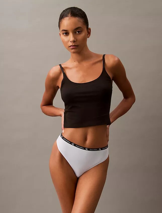 Calvin Klein 1996 Cotton Stretch Thong, confezione da 7 Calvin Klein 1996 Cotton Stretch Thong, confezione da 7