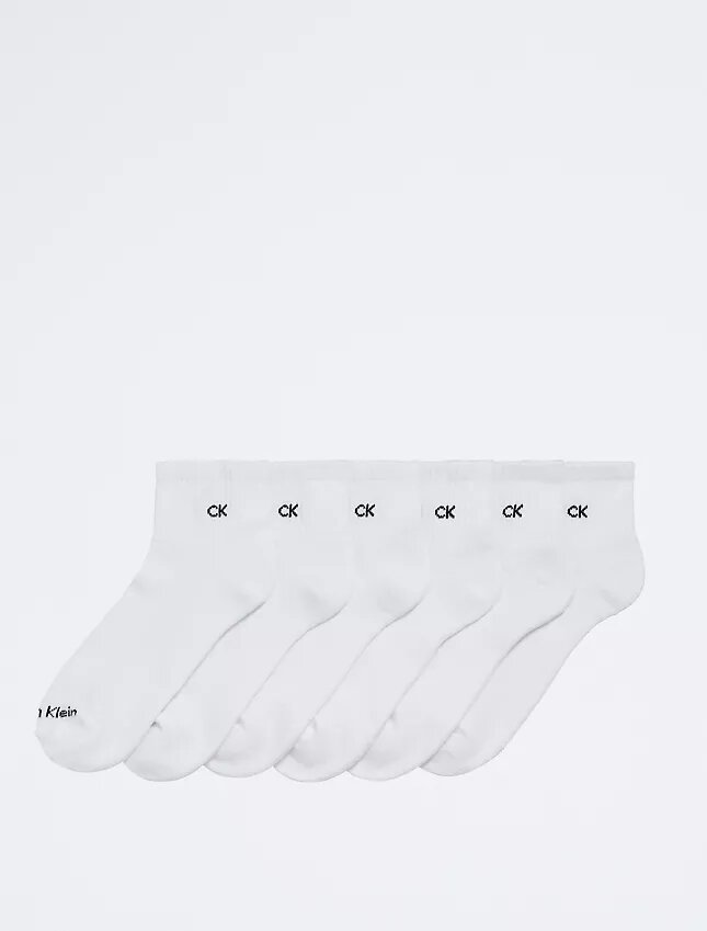 Calze Basic Cushion Quarter in confezione da 6 Calze Basic Cushion Quarter in confezione da 6