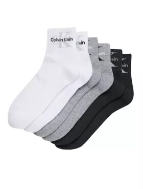 Calze corti assortite in spugna atletica Monologo Cushion, confezione da 6