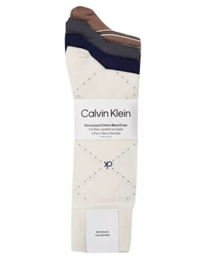 Calze eleganti in misto cotone, confezione da 4