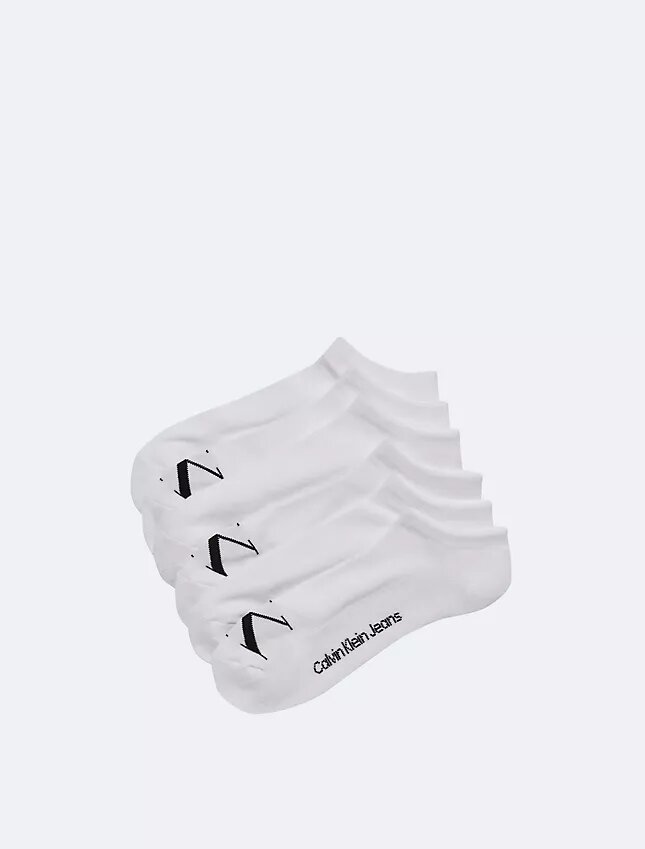 Calze invisibili con logo e soletta imbottita, confezione da 6 Calze invisibili con logo e soletta imbottita, confezione da 6