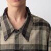 Camicia a quadri Blakely con bottoni