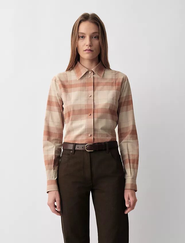 Camicia a quadri con bottoni Scarlett Camicia a quadri con bottoni Scarlett