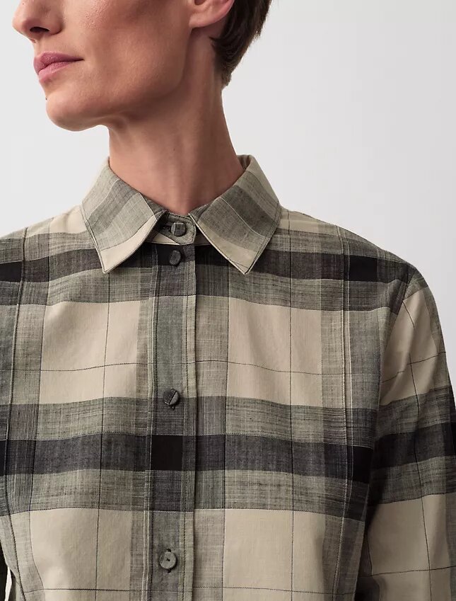 Camicia a quadri con bottoni Scarlett Camicia a quadri con bottoni Scarlett