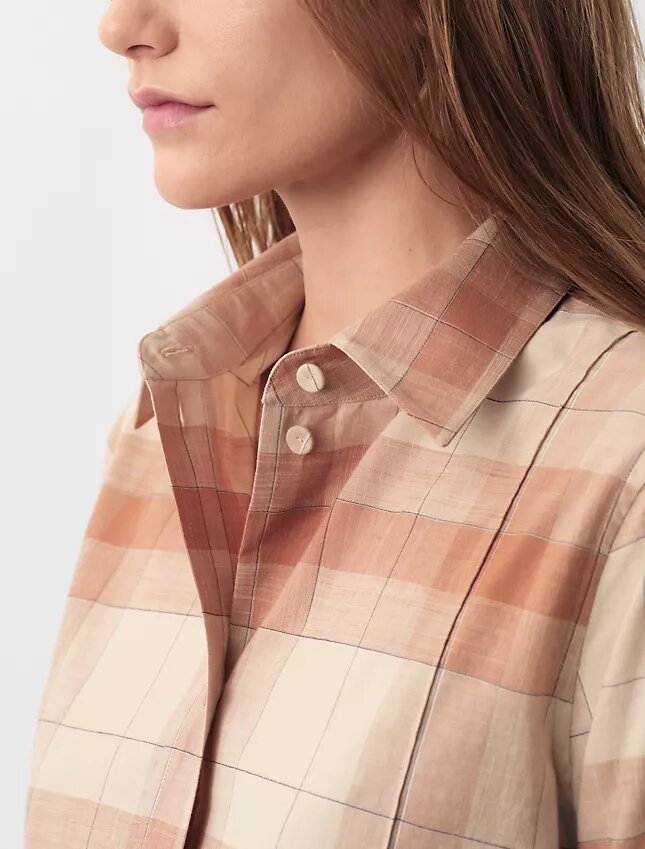 Camicia a quadri con bottoni Scarlett Camicia a quadri con bottoni Scarlett