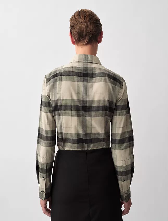 Camicia a quadri con bottoni Scarlett Camicia a quadri con bottoni Scarlett