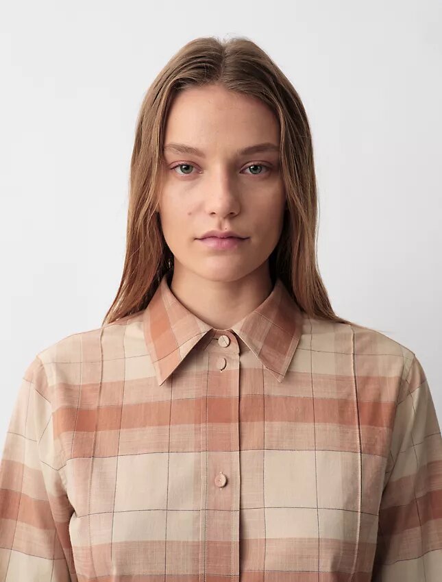 Camicia a quadri con bottoni Scarlett Camicia a quadri con bottoni Scarlett