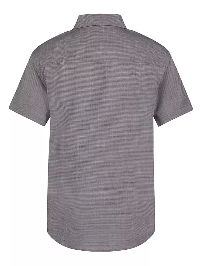 Camicia a righe con bottoni e maniche corte da bambino Camicia a righe con bottoni e maniche corte da bambino