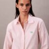 Camicia a righe dal taglio morbido con bottoni Camicia a righe dal taglio morbido con bottoni