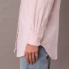 Camicia a righe dal taglio morbido con bottoni Camicia a righe dal taglio morbido con bottoni