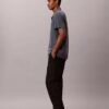 Camicia button-down a maniche corte in lino e cotone Camicia button-down a maniche corte in lino e cotone