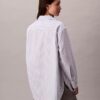 Camicia button-down a righe in popeline dal taglio morbido