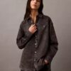 Camicia button-down con stampa Denim Camicia button-down con stampa Denim