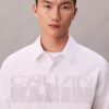 Camicia button-down dal taglio morbido con logo in popeline Camicia button-down dal taglio morbido con logo in popeline