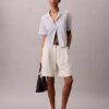 Camicia button-down dal taglio morbido in misto cotone Camicia button-down dal taglio morbido in misto cotone
