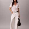 Camicia button-down dal taglio morbido in misto cotone Camicia button-down dal taglio morbido in misto cotone